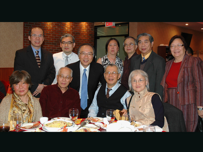 A welcome from the CUHK alumni association in NY