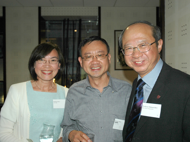 Vice-Chancellor Joseph Sung and CUHK delegation
