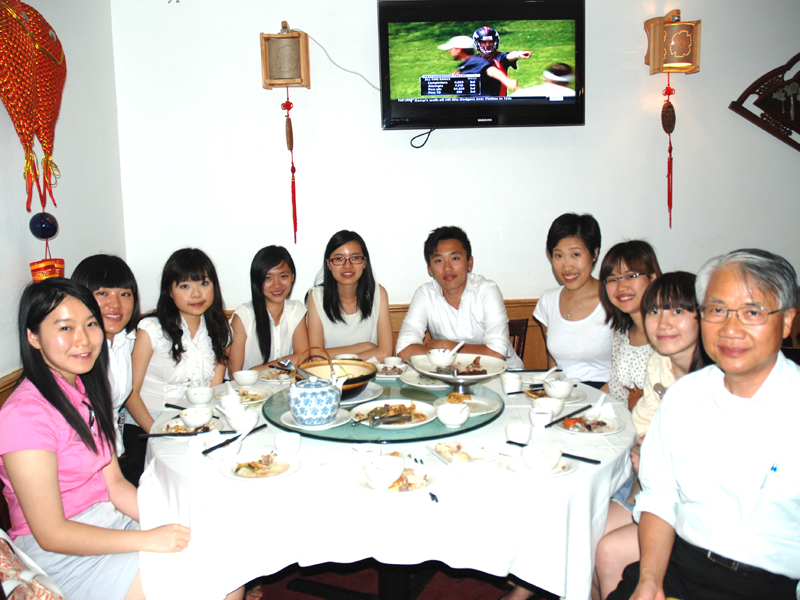 Dinner with Herman Chan, CEDARS, HKU