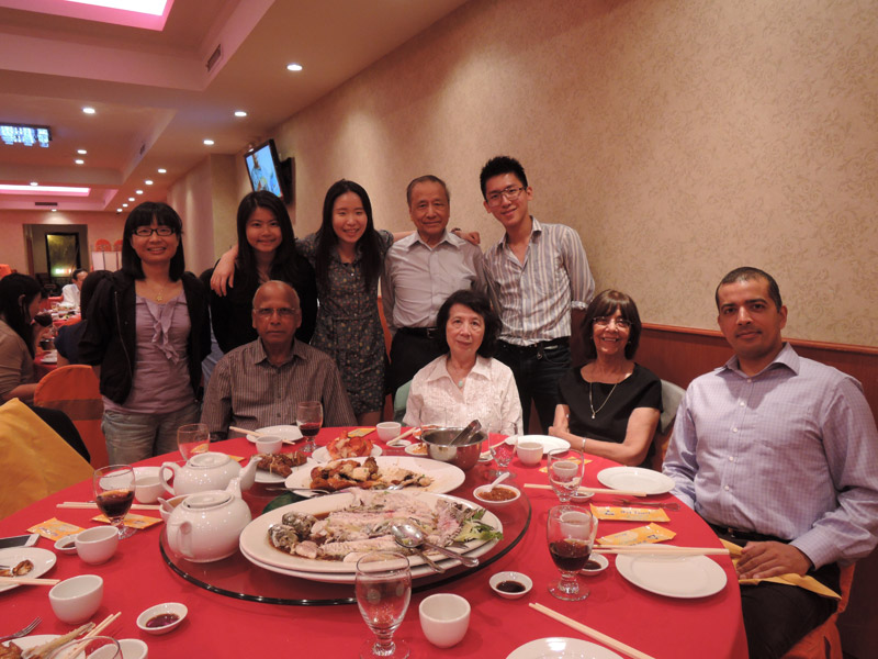 Dinner with prominent HKU alumni members