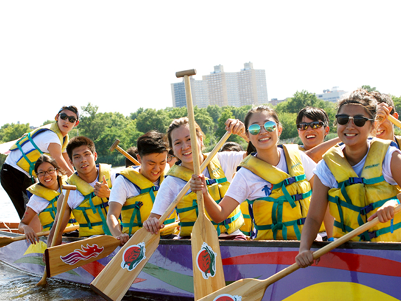 The Hong Kong Dragon Boat Festival in NY
