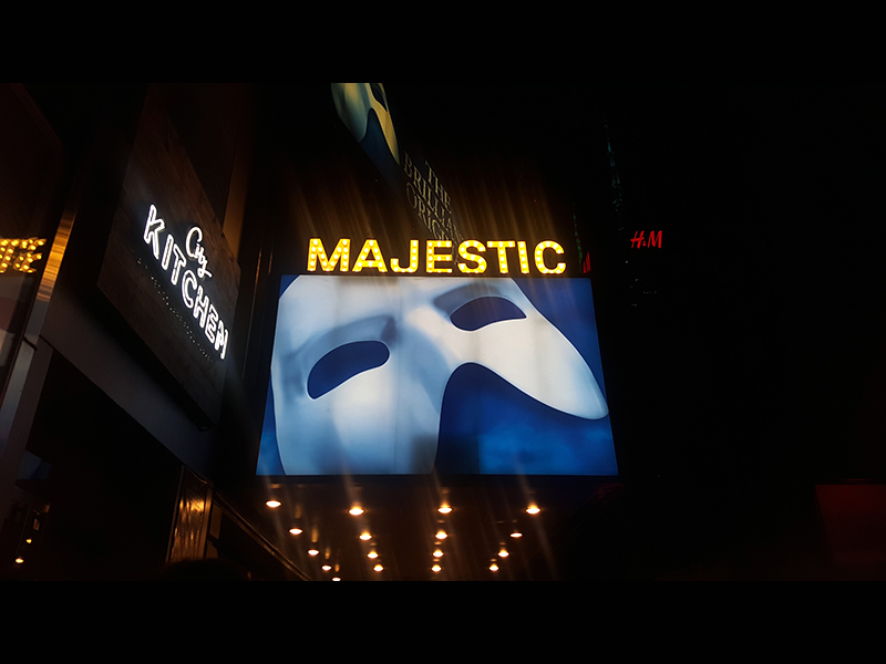 Broadway show (The Phantom of the Opera)