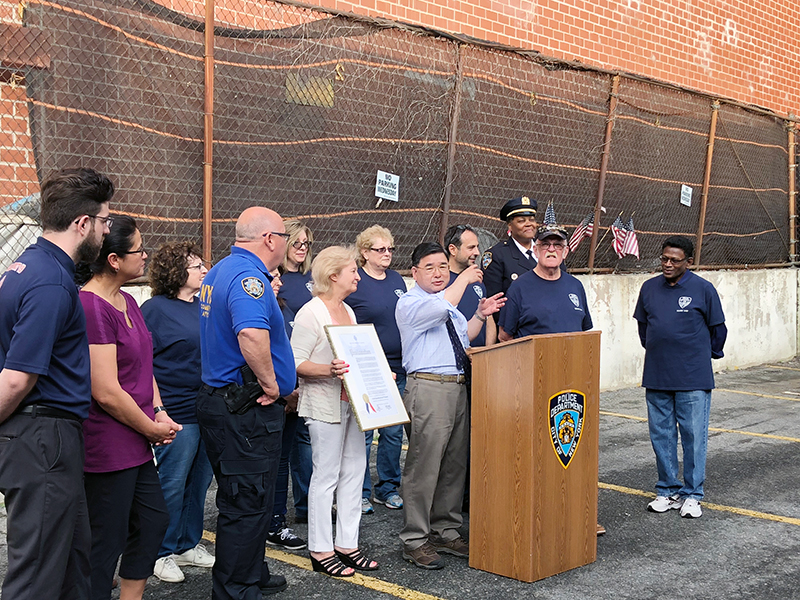 NYPD summer BBQ