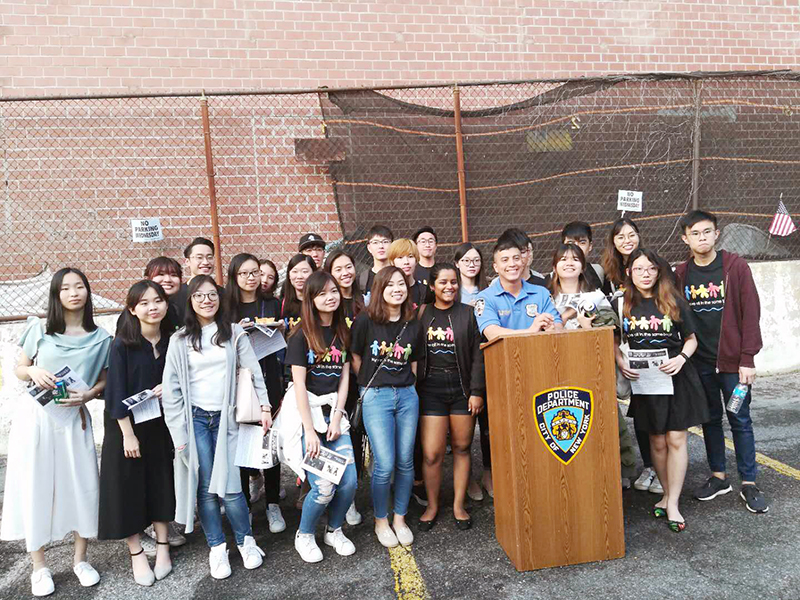 NYPD summer BBQ