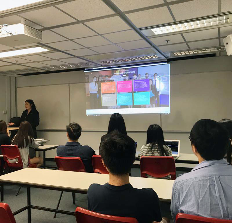 CCIP info talks and interviews at HKUST and HKSYU