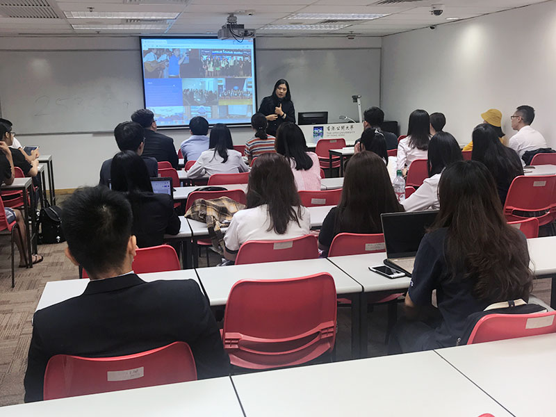 CCIP alumnus shares great experiences at OUHK