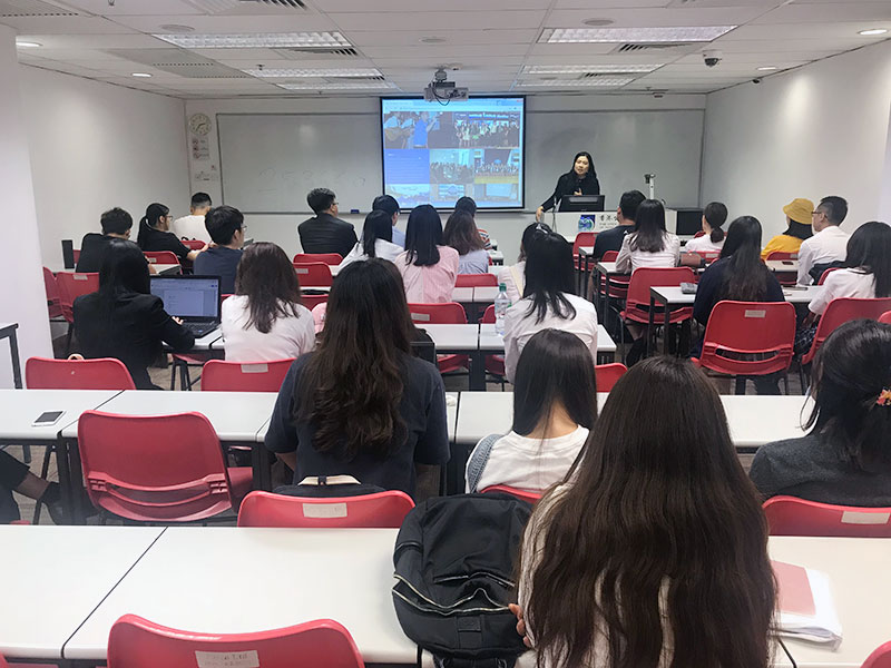 CCIP alumnus shares great experiences at OUHK