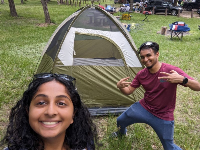 Camping in Houston