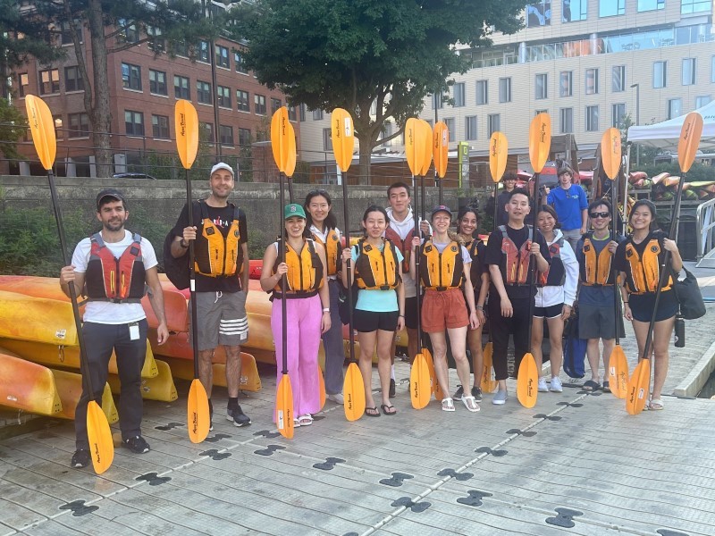 Kayaking at the Charles River