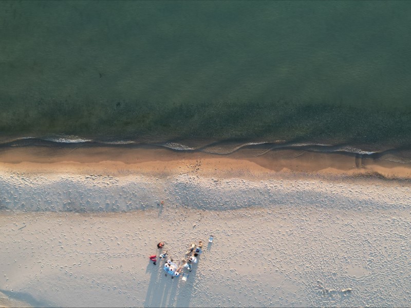 BBQ on Lake Michigan