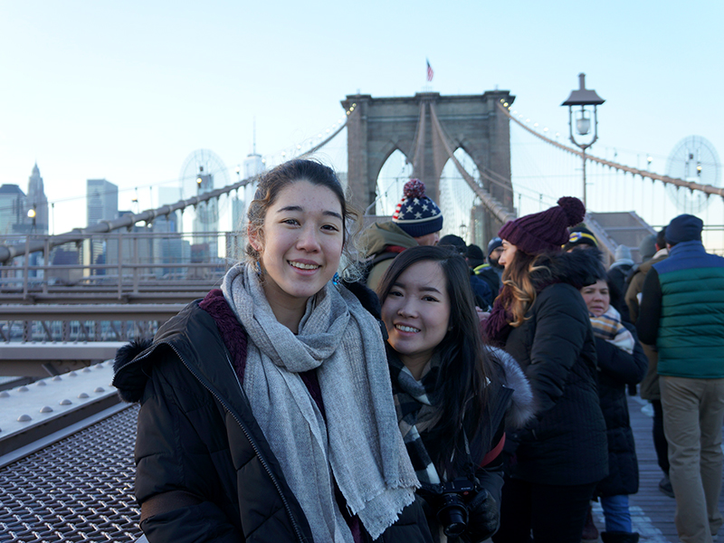 Dumbo and Brooklyn Bridge