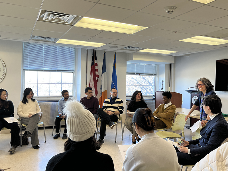 Presentation: Engagement Meeting at Queens Borough President
